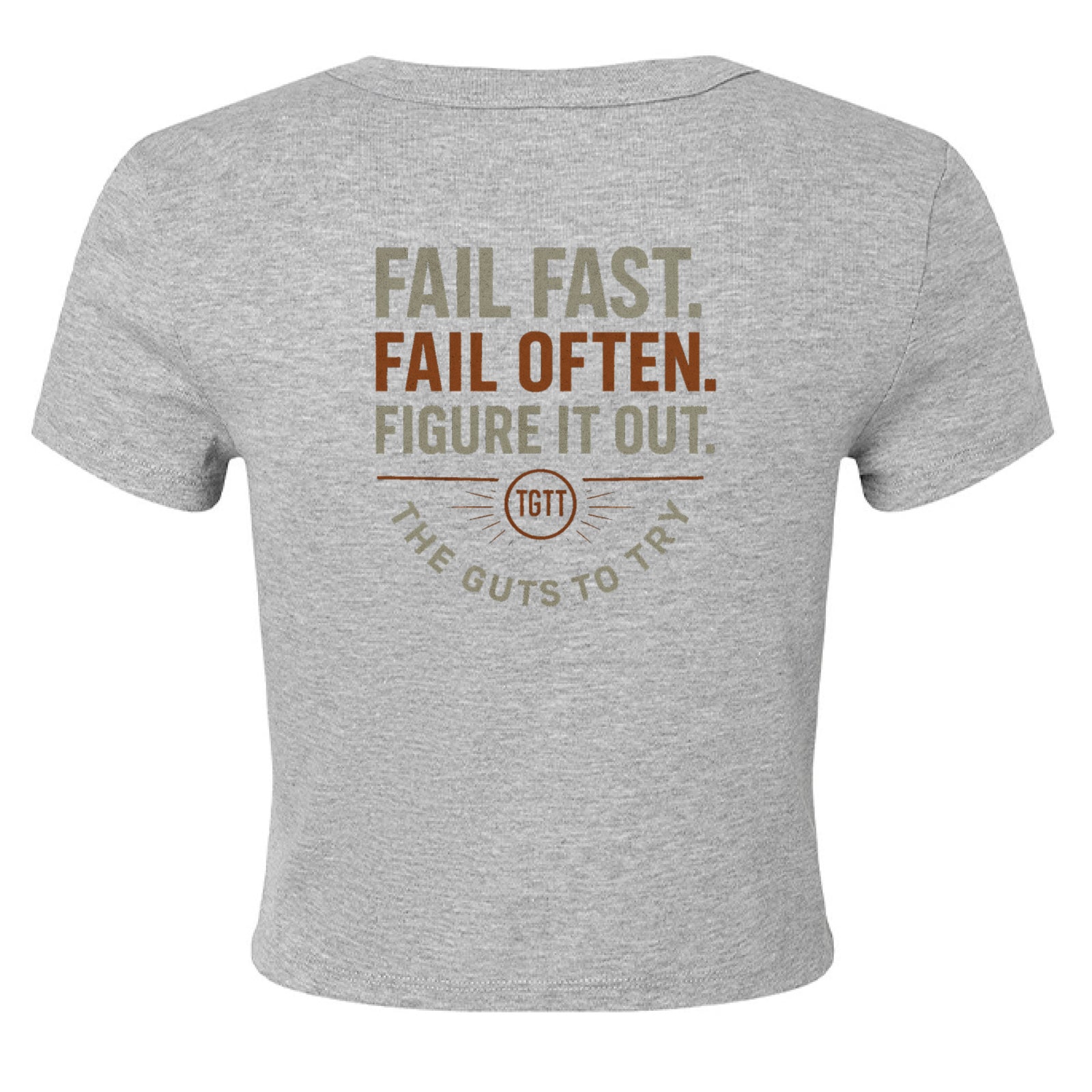 Fail Fast Baby Tee image 2