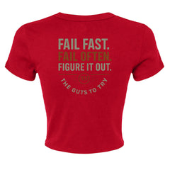 Fail Fast Baby Tee thumbnail 4
