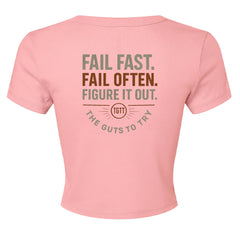 Fail Fast Baby Tee thumbnail 6