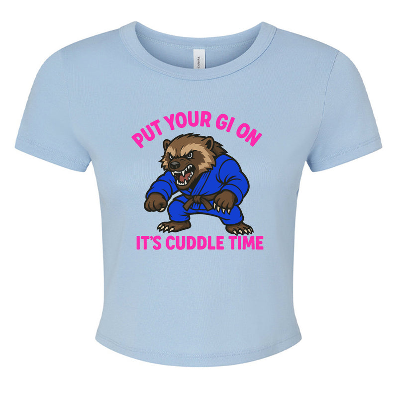 Cuddle Time Crop Top