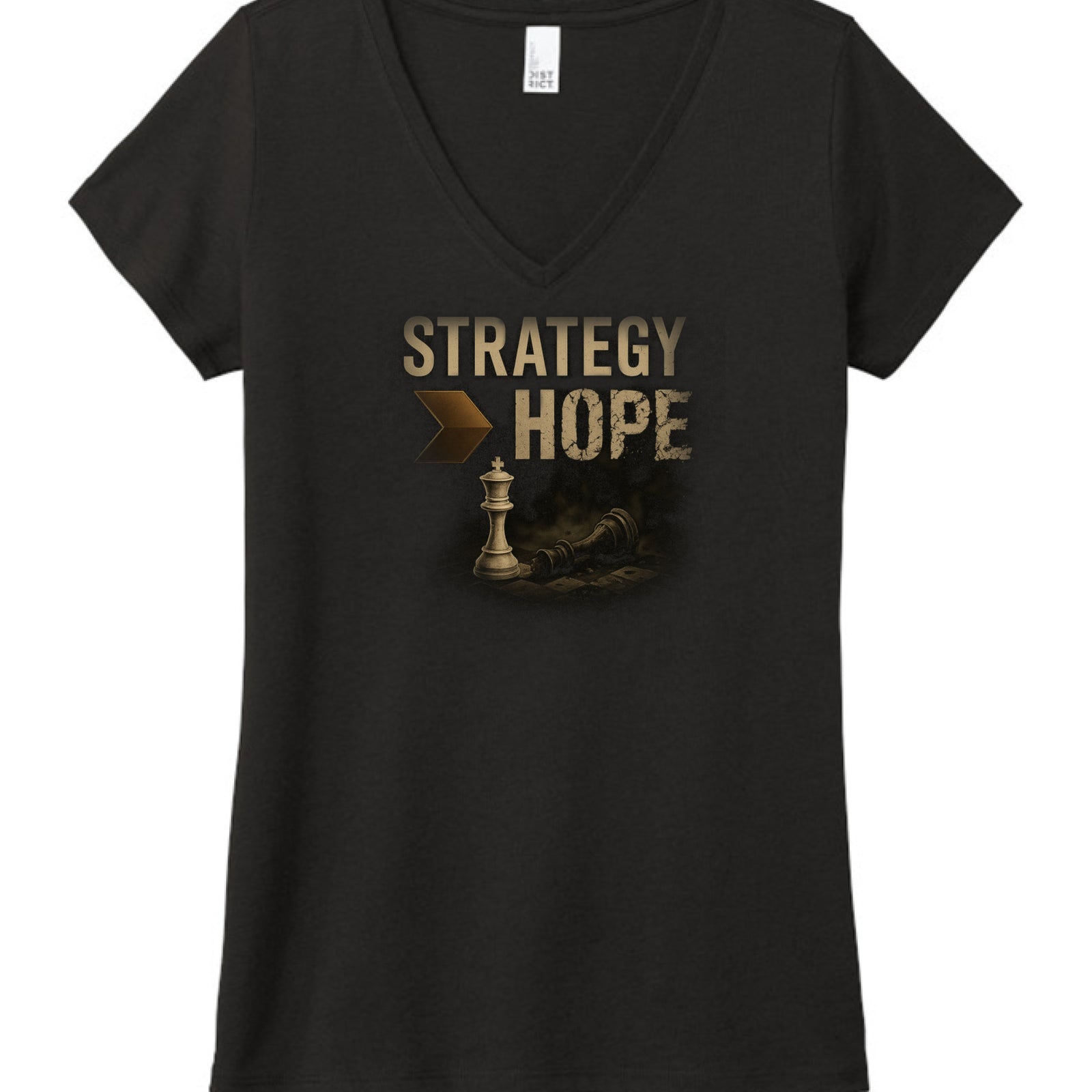Strategy Womens V-Neck image 1