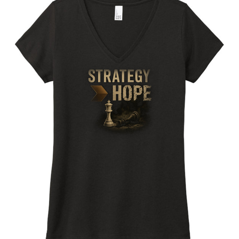 Strategy Womens V-Neck