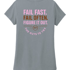 Fail Fast Women's V-Neck thumbnail 8