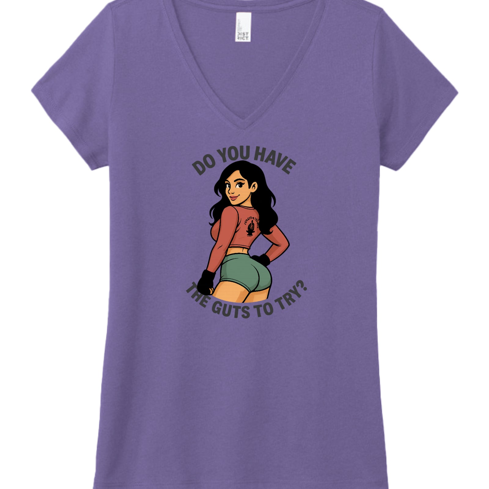 Do You Have The Guts V-Neck image 1